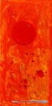 Temple Of The Sun ~ 50cm x 100cm ~ mixed media on canvas ~ Chris Billington