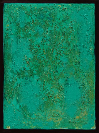 The Emerald Tablet ~ 60cm x 80cm ~ mixed media on canvas ~ Chris Billington