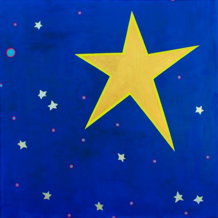 'Sterren ~ A Star For Cornwall' (2012) ~ 90cm x 90cm ~ Chris Billington