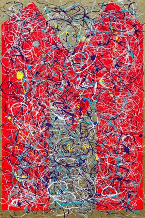 M -Theory, The Mother Of All Superstrings (2012) ~ 60cm x 90cm ~ Chris Billington